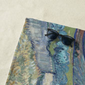 Serviette De Plage Paysage Derrière Saint-Paul Vincent van Gogh (En situation)