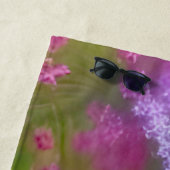 Serviette De Plage Paysage Imaginaire, tropical et onirique (En situation)