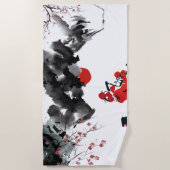 Serviette De Plage Paysage japonais Beach Towel (Devant)