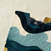 Serviette De Plage Paysage moderne (En situation)