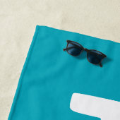 Serviette De Plage Peace 2 (En situation)