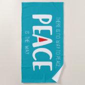 Serviette De Plage Peace 2 (Devant)