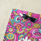 Serviette de plage Peace n’Love Beach (En situation)