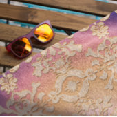 Serviette De Plage Peach Sunset Royal Damask