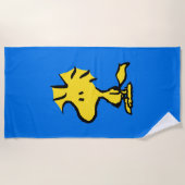 Serviette De Plage Peanuts | Snoopy's Friend Woodstock (Devant)