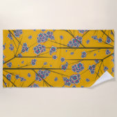 Serviette De Plage Peculiar Branches Beach Towne (Devant)