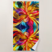Serviette De Plage Pédales Hybrides (Devant)