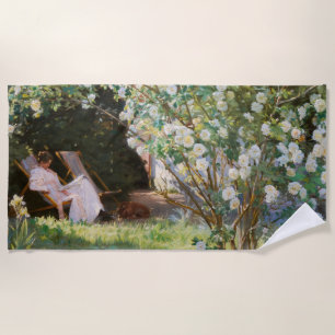 Serviette De Plage Peder Severin Kroyer - Roses