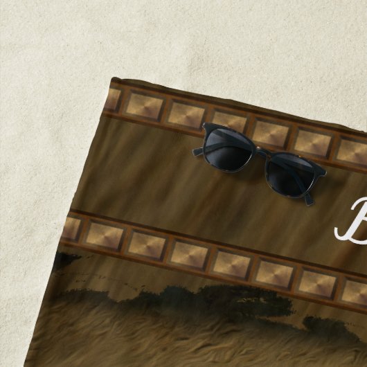 Serviette De Plage Pedro l'Iguana 0768 (En situation)