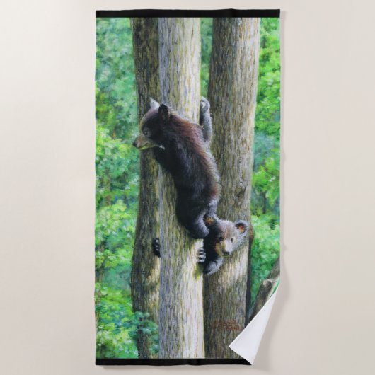 Serviette De Plage Peek-a-Bear (Devant)
