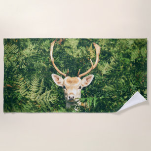Serviette De Plage Peek a Deer