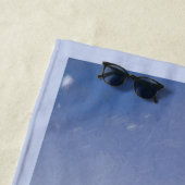 Serviette De Plage Peinture à la souris - Oiseau original (En situation)