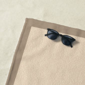 Serviette De Plage Peinture Chinoise sans cheveux peint art original (En situation)