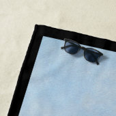 Serviette De Plage Peinture de berger américaine miniature - Chien Ar (En situation)