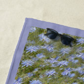 Serviette De Plage Peinture de chiot Old English Sheepdog - Art canin (En situation)