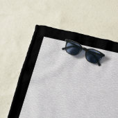 Serviette De Plage Peinture française de Bulldog (Pied de broche) - A (En situation)