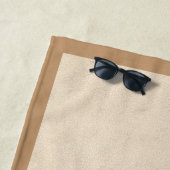 Serviette De Plage Peinture Golden Retriever - Joli art original chie (En situation)