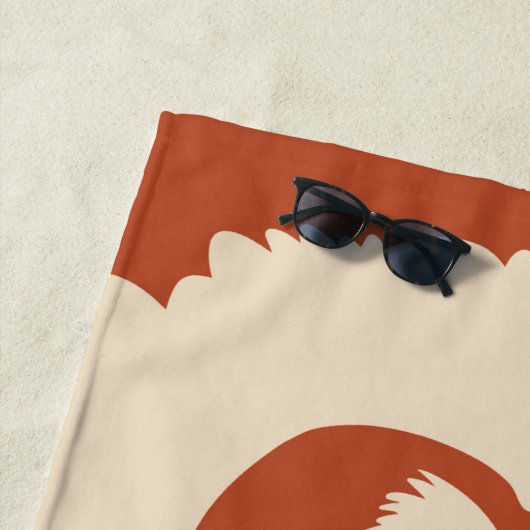 Serviette de plage Pelican (En situation)