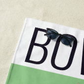 Serviette De Plage Pelouse Bowls (En situation)