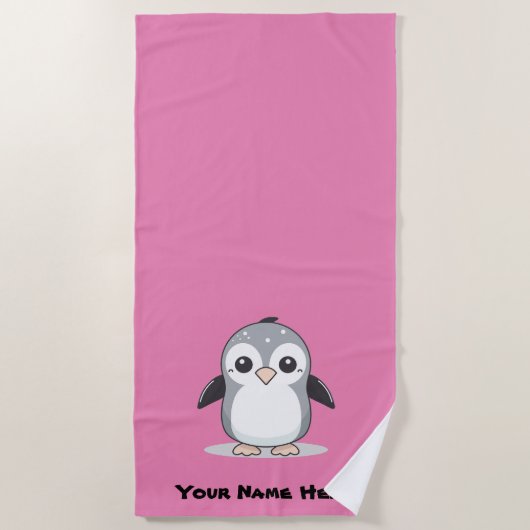 Serviette De Plage Penguin Kids (Devant)
