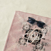 Serviette De Plage Penser Pastel Twists Beach Towel (En situation)