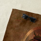 Serviette De Plage Peonies 70 x 35 Bath / (En situation)