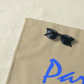 Serviette De Plage Perche de perroquet (En situation)