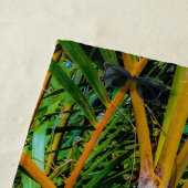 Serviette de plage Perdue dans les palmiers d'Arec (En situation)