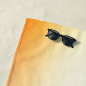 Serviette De Plage Père de Soccer (En situation)