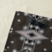 Serviette De Plage Performances stellaires Design d'art Abstrait mode (En situation)