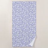 Serviette De Plage Périphérique en cascade vintage (Devant)