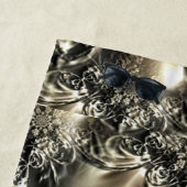 Serviette De Plage Perles dorées (En situation)