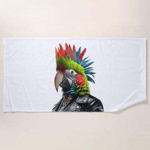 Serviette De Plage Perroquet