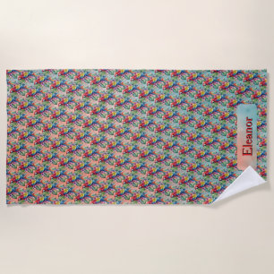 Serviette De Plage Perroquet
