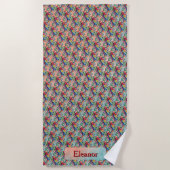 Serviette De Plage Perroquet (Devant)