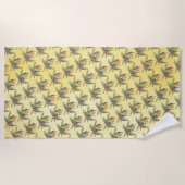 Serviette De Plage Perroquet (Devant)