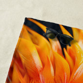 Serviette De Plage Perroquet (En situation)