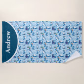 Serviette De Plage Personalize Baby Seals  Beach Towel (Devant)