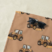 Serviette De Plage Personalized Front Loader Truck Kids (En situation)