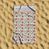Serviette De Plage Personalized watermelon coquette 