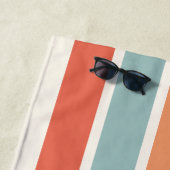 Serviette De Plage Personnalisé Retro Meilleurs Amis BFFs Mete Bestie (En situation)