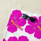 Serviette de plage personnalisée (En situation)