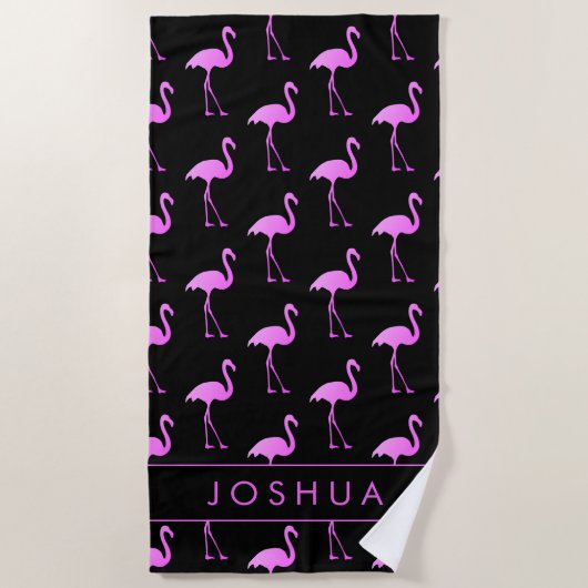 Serviette de plage personnalisée avec impression d (Devant)