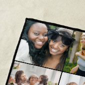 Serviette De Plage Personnalisée Maman Définition 12 Photo Collage (En situation)