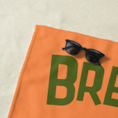 Serviette de plage personnalisée Mermaid (En situation)