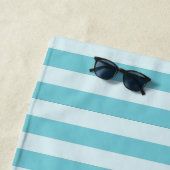 Serviette de plage personnalisée Robot Mignon (En situation)
