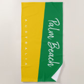 Serviette De Plage Personnaliser l'Australie (Devant)