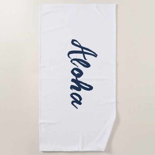Serviette De Plage Personnaliser ou Customiser (Devant)