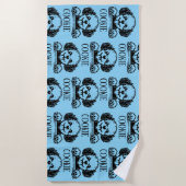 Serviette De Plage Pesonalized Dog (Devant)