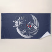 Serviette De Plage Petit chapeau rouge (Devant)